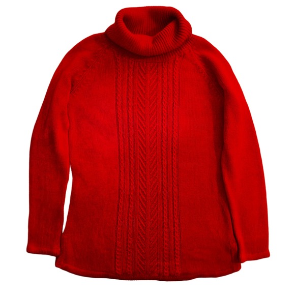 Coldwater Creek Sweaters - Coldwater Creek red turtleneck sweater
